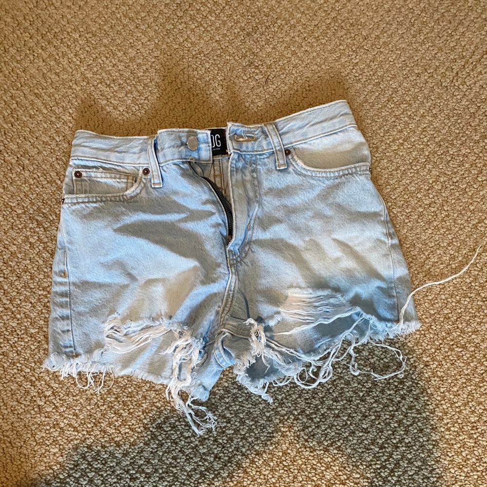 BDG High Waisted Jean Shorts from Urban